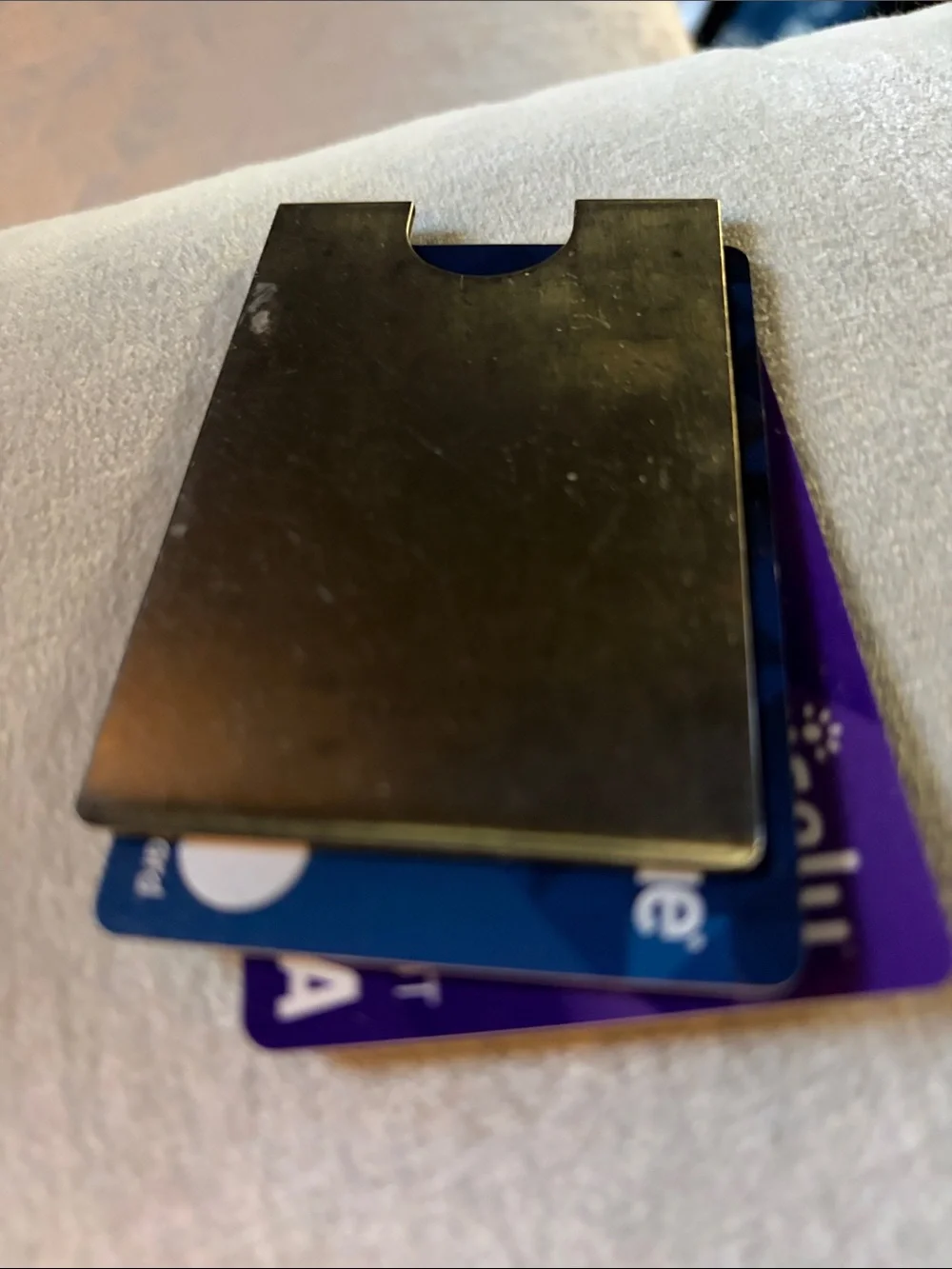 Georg Jensen stainless steel Card holder